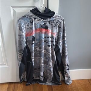 Men’s Under Armour Fishing Long Sleeve with Face / Neck Guard